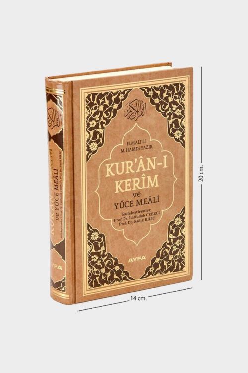 Sarı Kuranı Kerim ve Yüce Meali